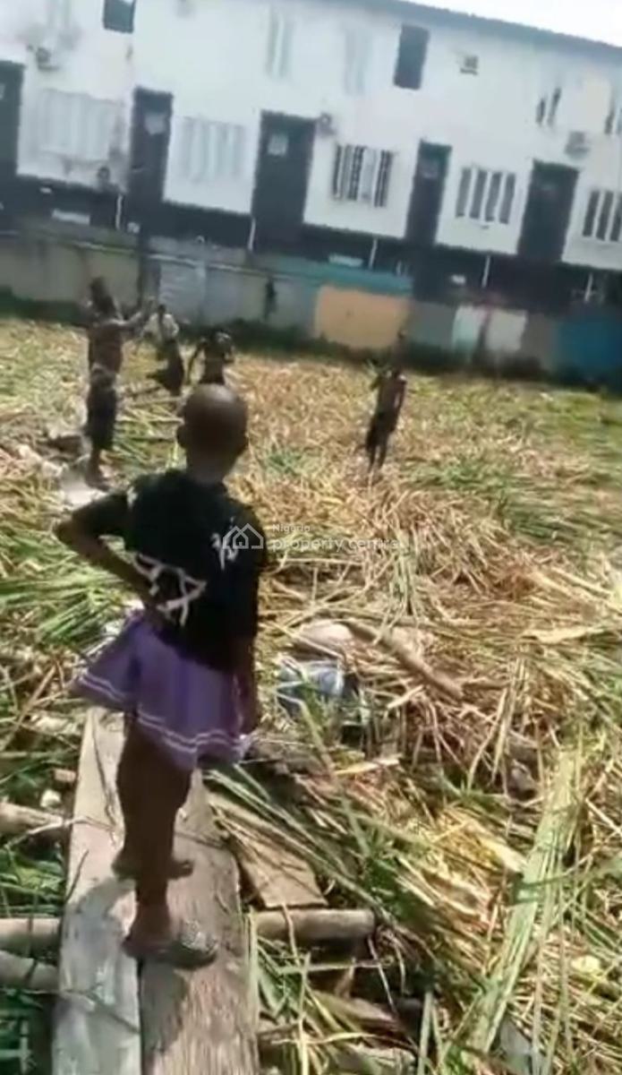 Land Measuring 1 Plot with Consent, Behind Cowrie Creek Estate Via Chisco, Ikate, Lekki, Lagos, Residential Land for Sale