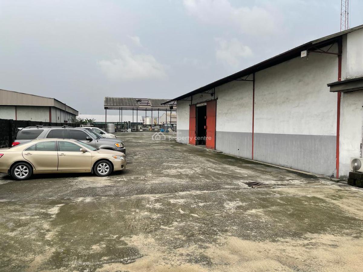 a Warehouse on 5000sqm Plots of Land at Trans-amadi, Trans Amadi Road, Trans Amadi, Port Harcourt, Rivers, Warehouse for Sale
