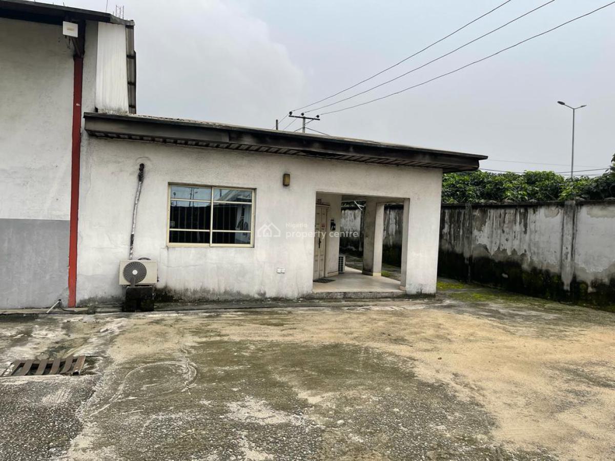 a Warehouse on 5000sqm Plots of Land at Trans-amadi, Trans Amadi Road, Trans Amadi, Port Harcourt, Rivers, Warehouse for Sale