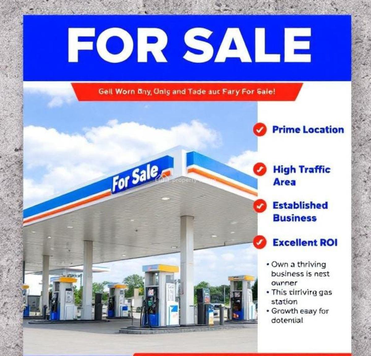 Filling Station at Gariki Enugu, Gariki Awkunanaw, Gariki, Enugu, Enugu, Filling Station for Sale