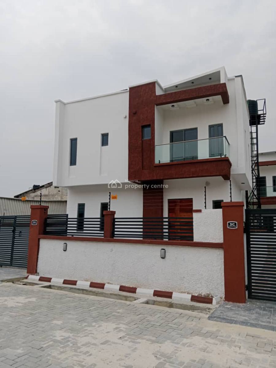 Massive 5 Bedrooms Detached House with Bq, Abijo Gra, Ajah, Lagos, Detached Duplex for Sale