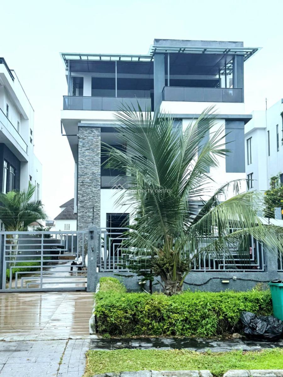 Exquisitely Furnished Luxury 5-bedroom Fully Detached, Pinnock Beach Estate, Osapa, Lekki, Lagos, Detached Duplex for Sale