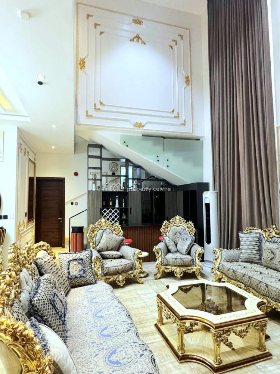 Exquisitely Furnished Luxury 5-bedroom Fully Detached, Pinnock Beach Estate, Osapa, Lekki, Lagos, Detached Duplex for Sale