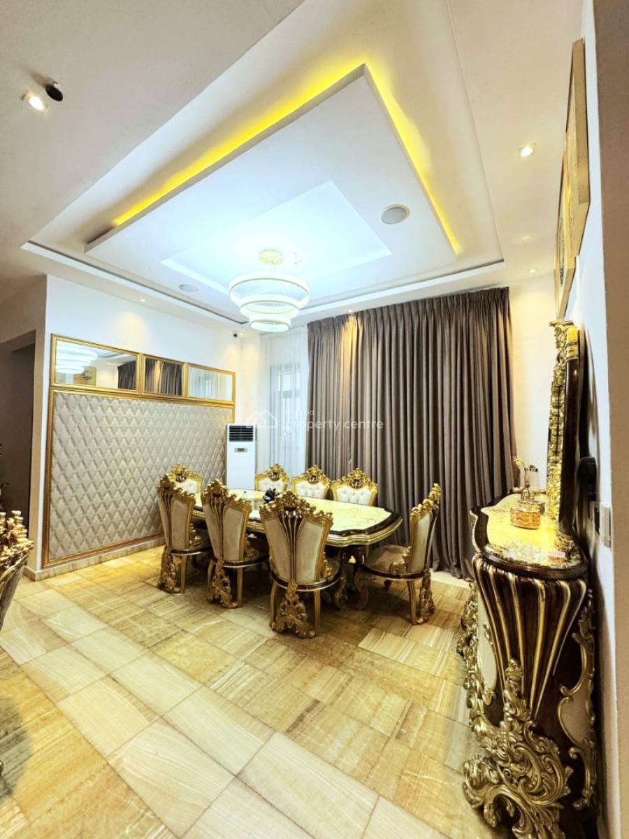 Exquisitely Furnished Luxury 5-bedroom Fully Detached, Pinnock Beach Estate, Osapa, Lekki, Lagos, Detached Duplex for Sale