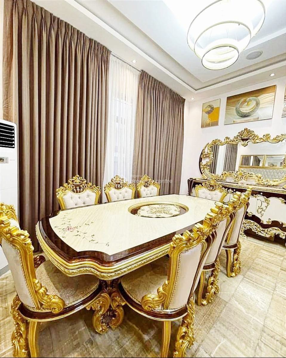 Exquisitely Furnished Luxury 5-bedroom Fully Detached, Pinnock Beach Estate, Osapa, Lekki, Lagos, Detached Duplex for Sale