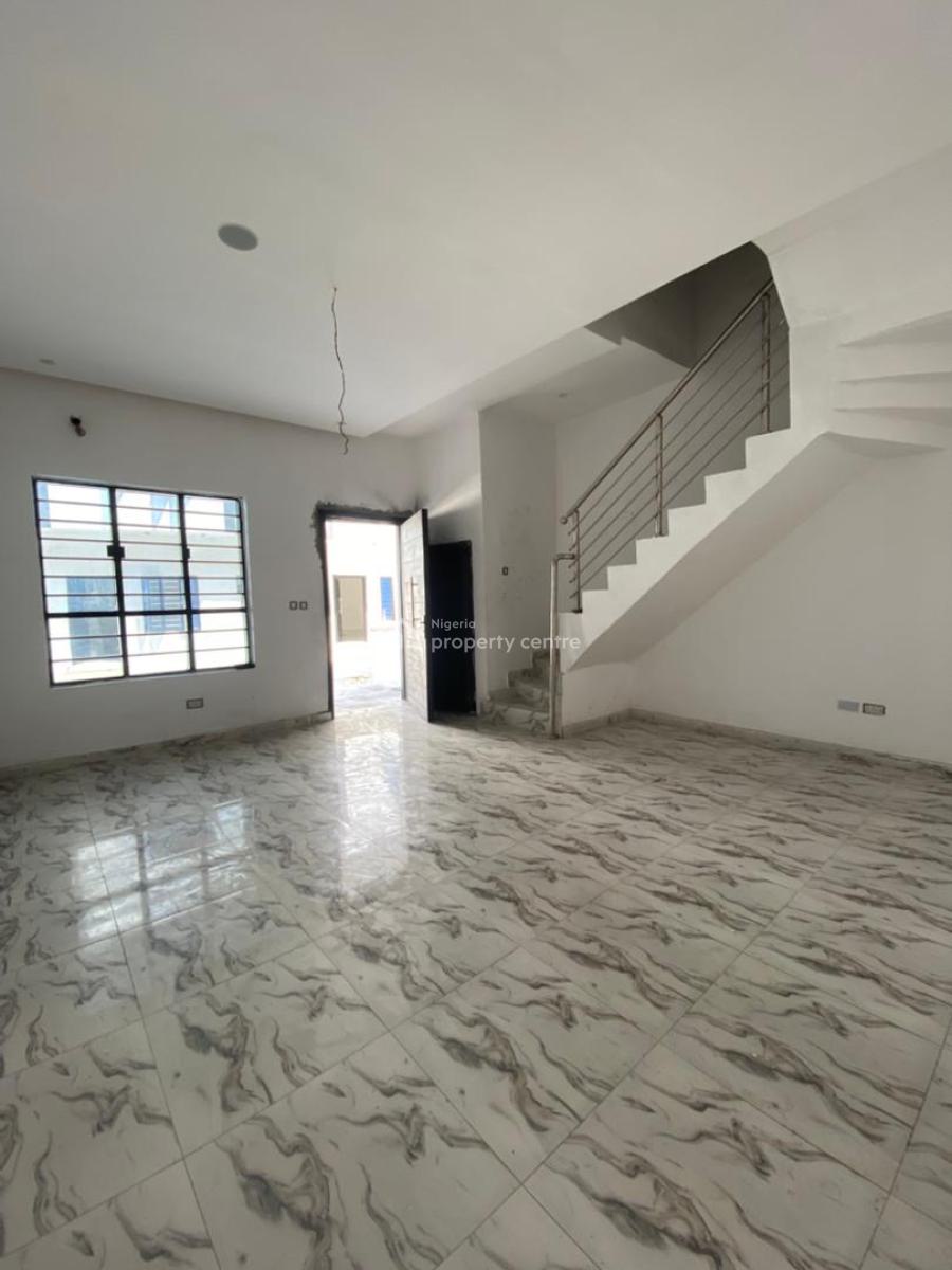 Luxury Brand New Plus a B/q, Abraham Adesanya Area, Ajah, Lagos, Terraced Duplex for Sale