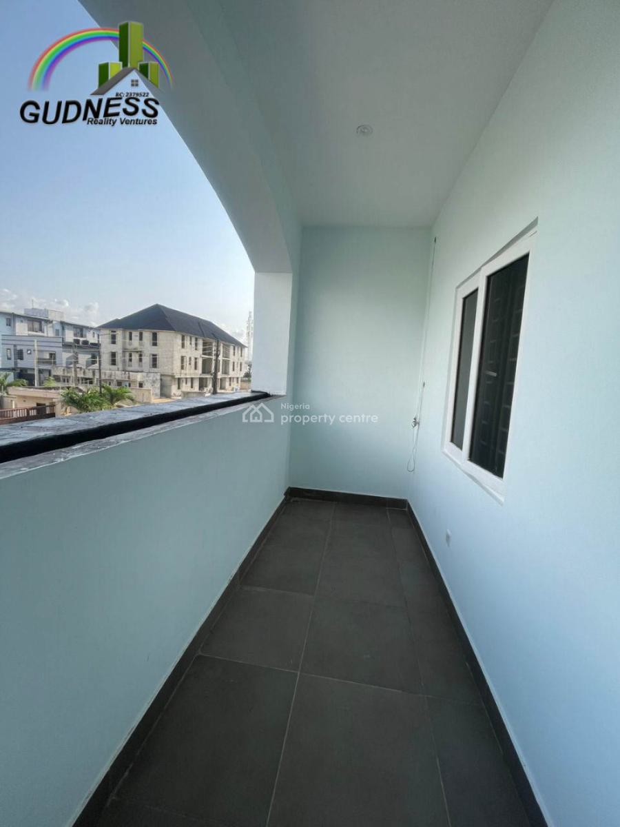 Spacious 4 Bedroom Semi Detached Duplex with a Bq, New Road, Lekki, Lagos, House for Rent