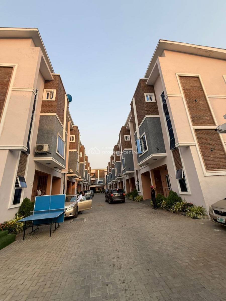 Newly Built Luxury 4 Bedroom Terrace with a Bq with Excellent Facility, Ikate, Lekki, Lagos, Terraced Duplex for Rent