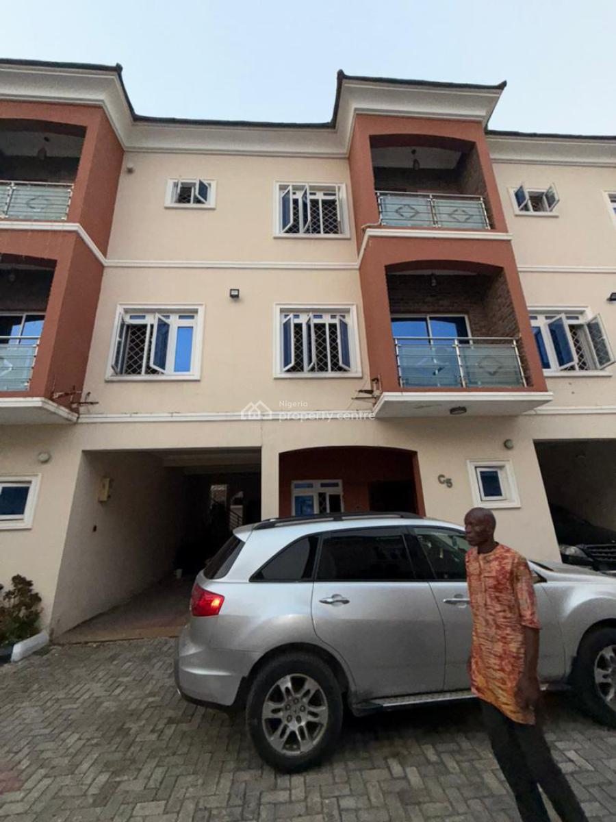 Luxury 4 Bedroom Terrace with Excellent Facility, Agungi, Lekki, Lagos, Terraced Duplex for Rent