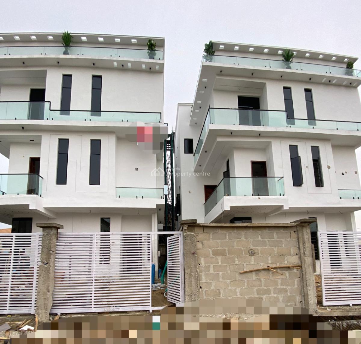 Elegant 5 Bedroom Fully Detached-, Sangotedo, Ajah, Lagos, Detached Duplex for Sale