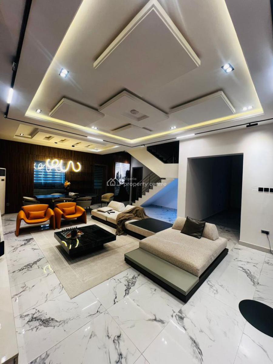 Fully Serviced and Furnished 4 Bedroom Duplex, Victoria Crest 3,orchid Road, Lekki, Lagos, Detached Duplex for Rent