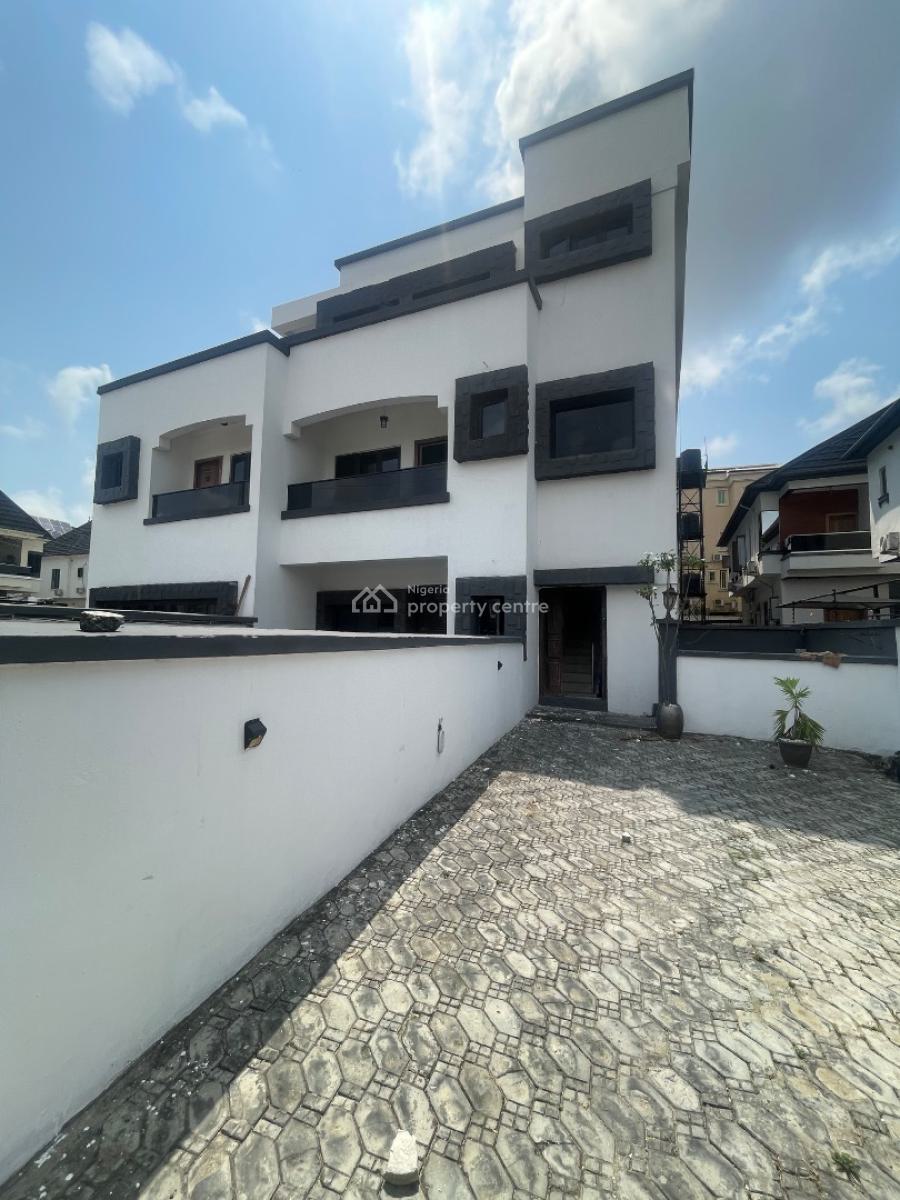 Fully Furnished 2 Bedroom Semi Detached Duplex in a Secured Estate, Chevron, Lekki, Lagos, Semi-detached Duplex for Rent