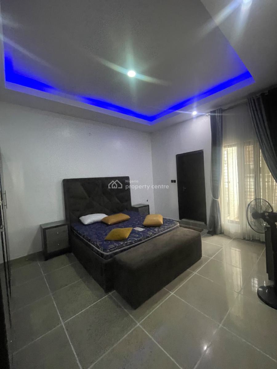 Fully Furnished 2 Bedroom Semi Detached Duplex in a Secured Estate, Chevron, Lekki, Lagos, Semi-detached Duplex for Rent