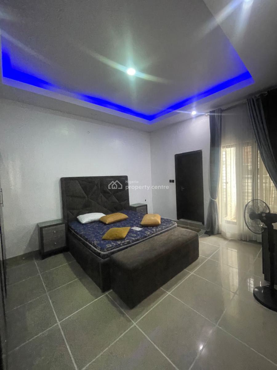 Fully Furnished 2 Bedroom Semi Detached Duplex in a Secured Estate, Chevron, Lekki, Lagos, Semi-detached Duplex for Rent