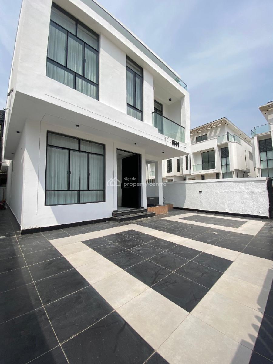 Luxury 5 Bedroom Fully Detached Duplex with Bq, Chevron, Express Estate, Lekki Phase 2, Lekki, Lagos, Detached Duplex for Sale