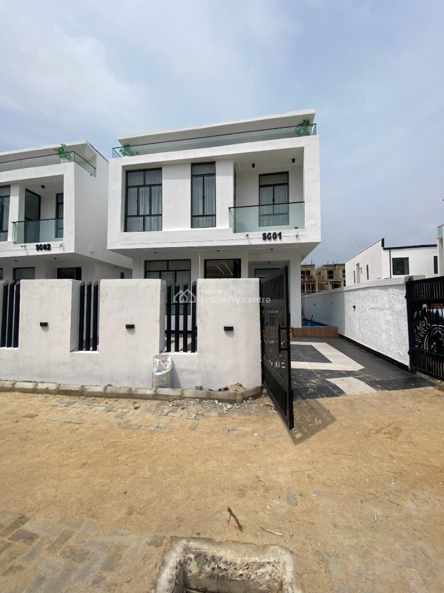 Luxury 5 Bedroom Fully Detached Duplex with Bq, Chevron, Express Estate, Lekki Phase 2, Lekki, Lagos, Detached Duplex for Sale