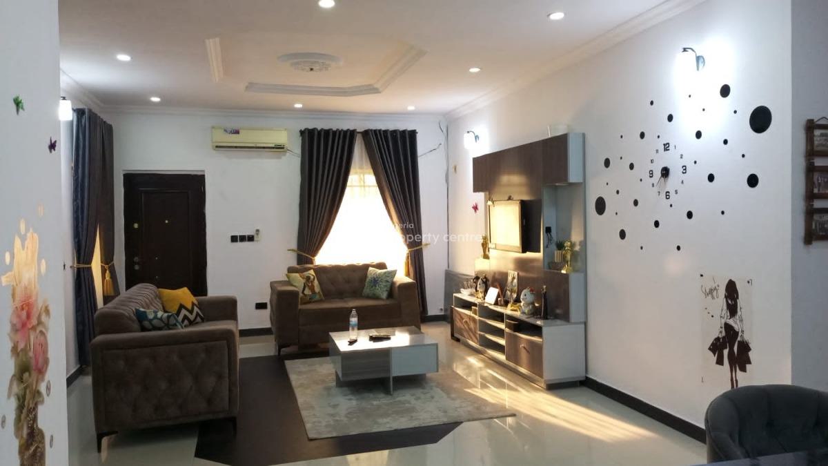 Rooms in a Shared Apartment with Furnished Parlour & Equipped Kitchen, Sangotedo, Ajah, Lagos, Flat / Apartment for Rent