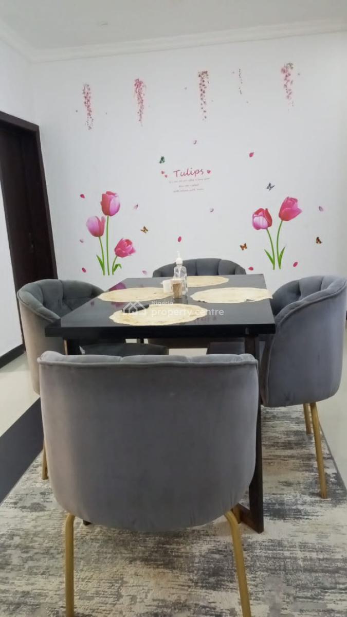 Rooms in a Shared Apartment with Furnished Parlour & Equipped Kitchen, Sangotedo, Ajah, Lagos, Flat / Apartment for Rent