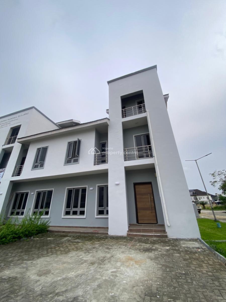 Luxury 4 Bedroom Terrace Duplex, Abraham Adesanya, Lekki Phase 2, Lekki, Lagos, Terraced Duplex for Rent