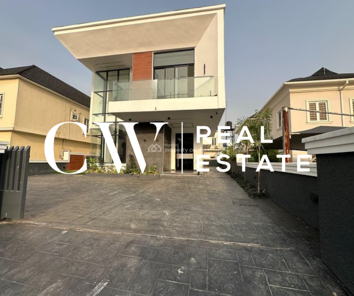 5 Bedroom Fully Detached Duplex with Bq in Lekki, Ikota, Lekki, Lagos, Detached Duplex for Sale