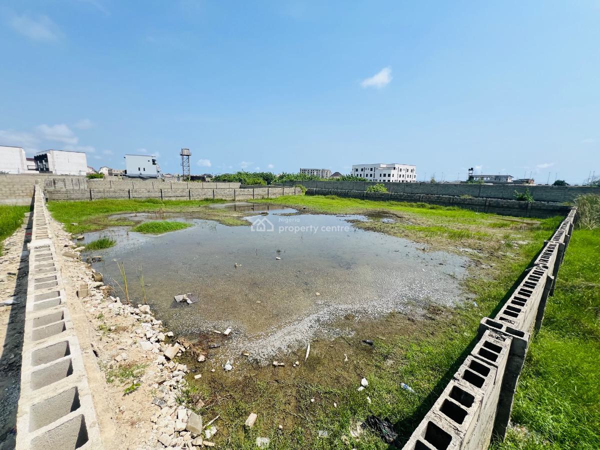 2 Plot of Land Facing Costal Road, Lafiaji, Lekki, Lagos, Residential Land for Sale