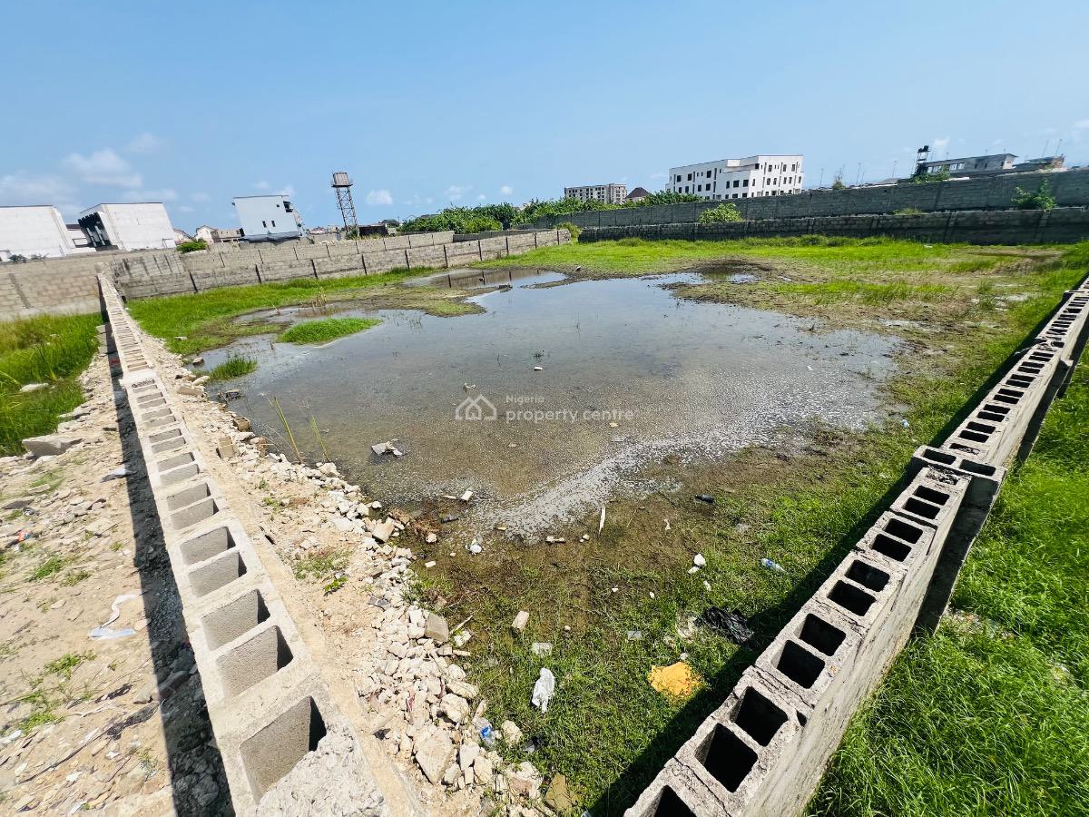 2 Plot of Land Facing Costal Road, Lafiaji, Lekki, Lagos, Residential Land for Sale