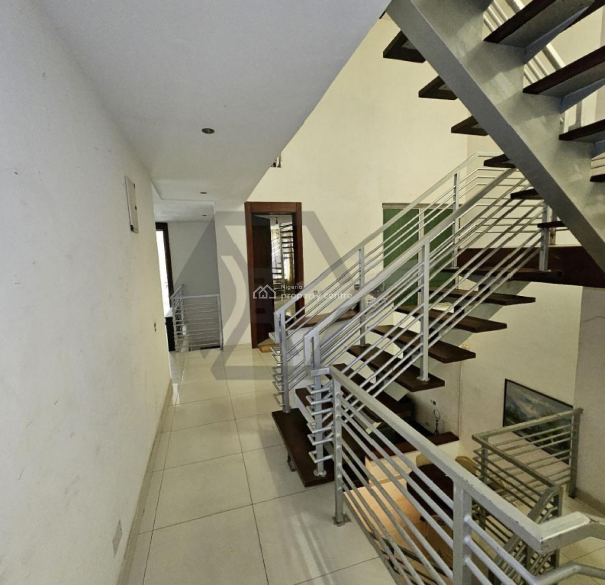 Elegant 4 Bedrooms Terrace Serviced Duplex House with Boyz Quarter, Richmond Estate, Ikate, Lekki, Lagos, Terraced Duplex for Sale