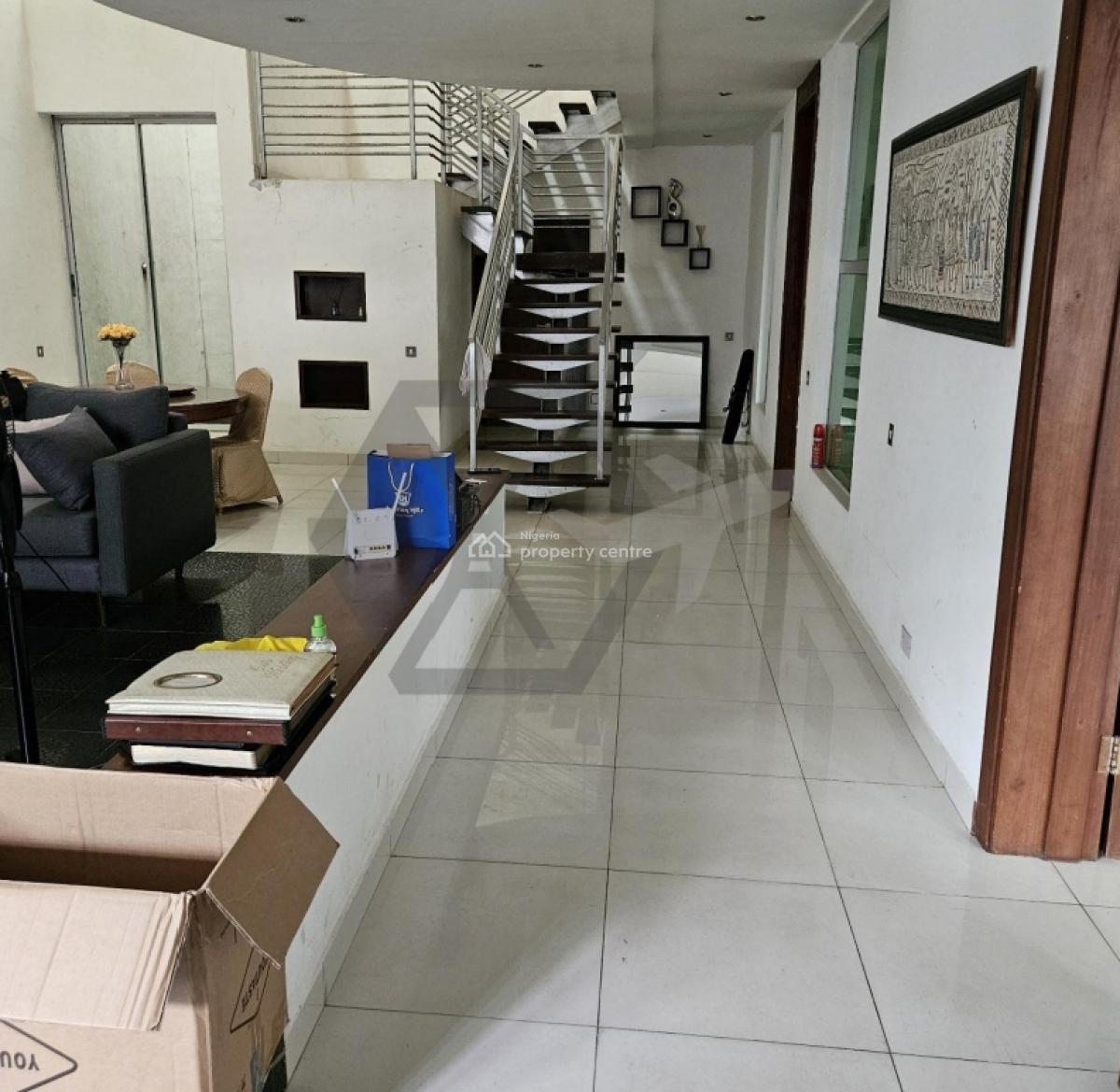 Elegant 4 Bedrooms Terrace Serviced Duplex House with Boyz Quarter, Richmond Estate, Ikate, Lekki, Lagos, Terraced Duplex for Sale