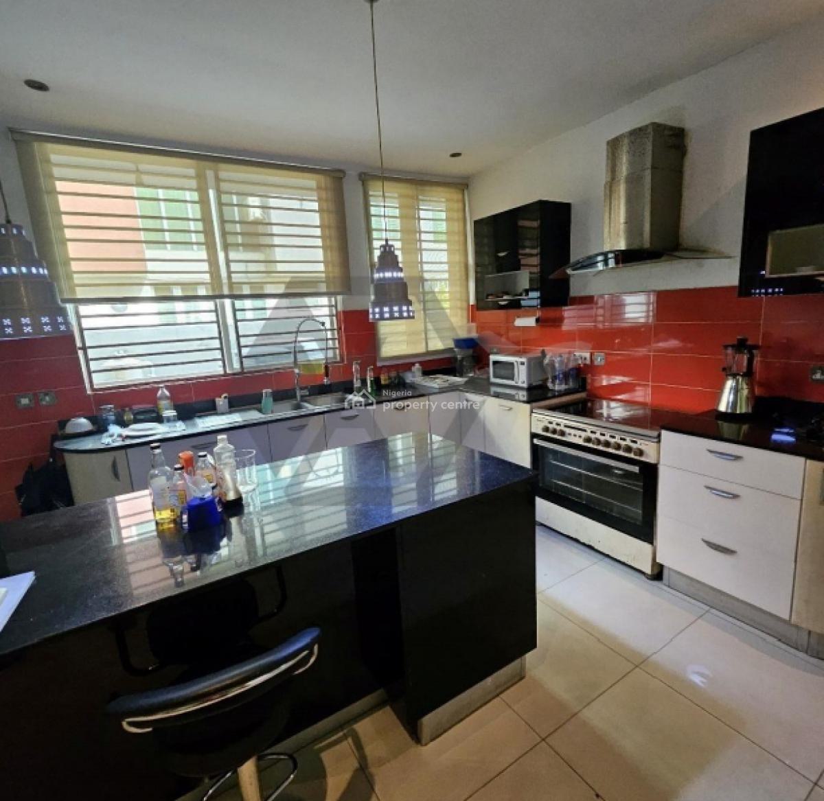 Elegant 4 Bedrooms Terrace Serviced Duplex House with Boyz Quarter, Richmond Estate, Ikate, Lekki, Lagos, Terraced Duplex for Sale