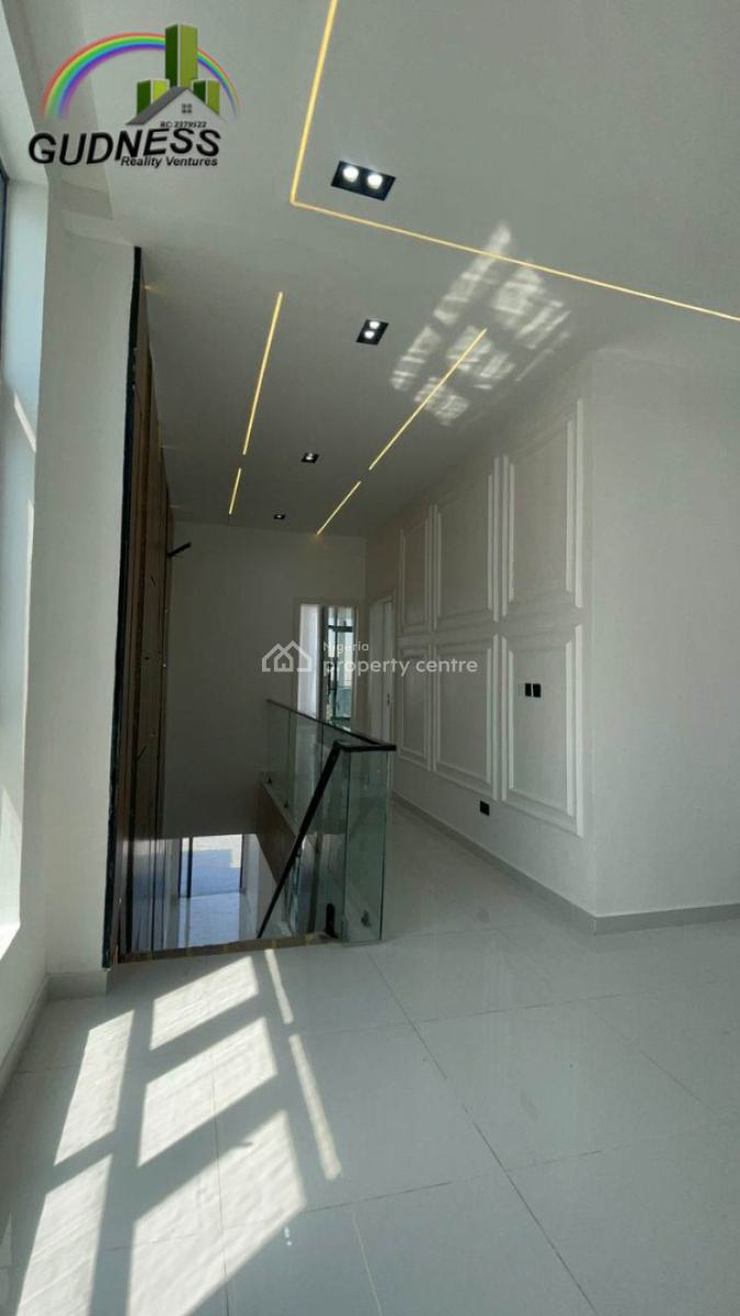 Automated 5 Bedroom Fully Detached Duplex with Swimming Pool and Bq, Ikota, Lekki, Lagos, Flat / Apartment for Sale