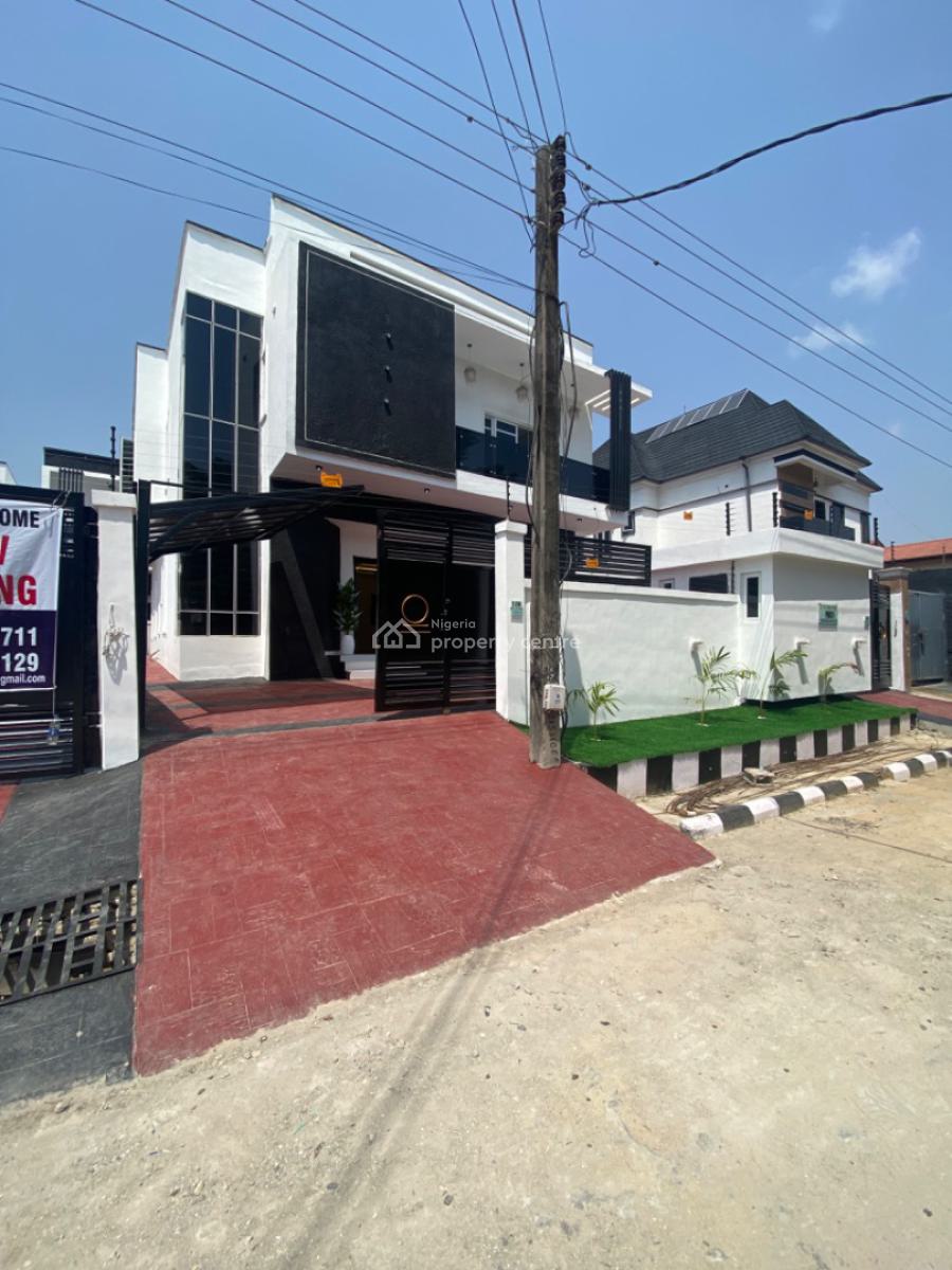 Luxury 5 Bedroom Fully Detached Duplex, Ikota Villa Estate , Off Chevron, Lekki Phase 2, Lekki, Lagos, Detached Duplex for Sale