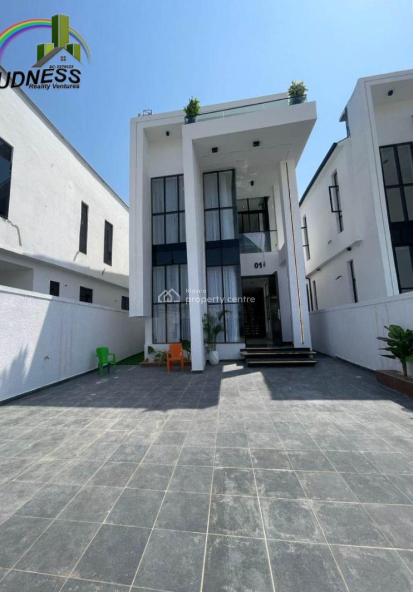 5 Bedroom Fully Detached Duplex with Swimming Pool and Bq, Ikota, Lekki, Lagos, House for Sale