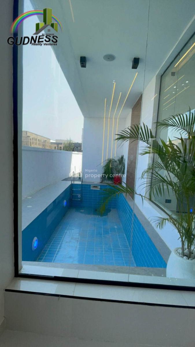 5 Bedroom Fully Detached Duplex with Swimming Pool and Bq, Ikota, Lekki, Lagos, House for Sale