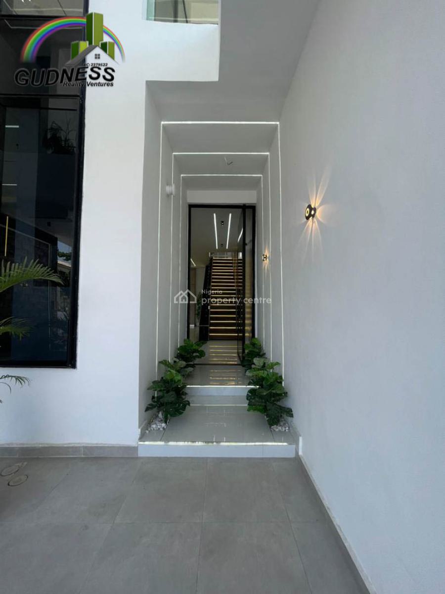 Luxury Automated 5 Bedroom Semi Detached Duplex with Bq, Lekki, Lagos, Flat / Apartment for Sale