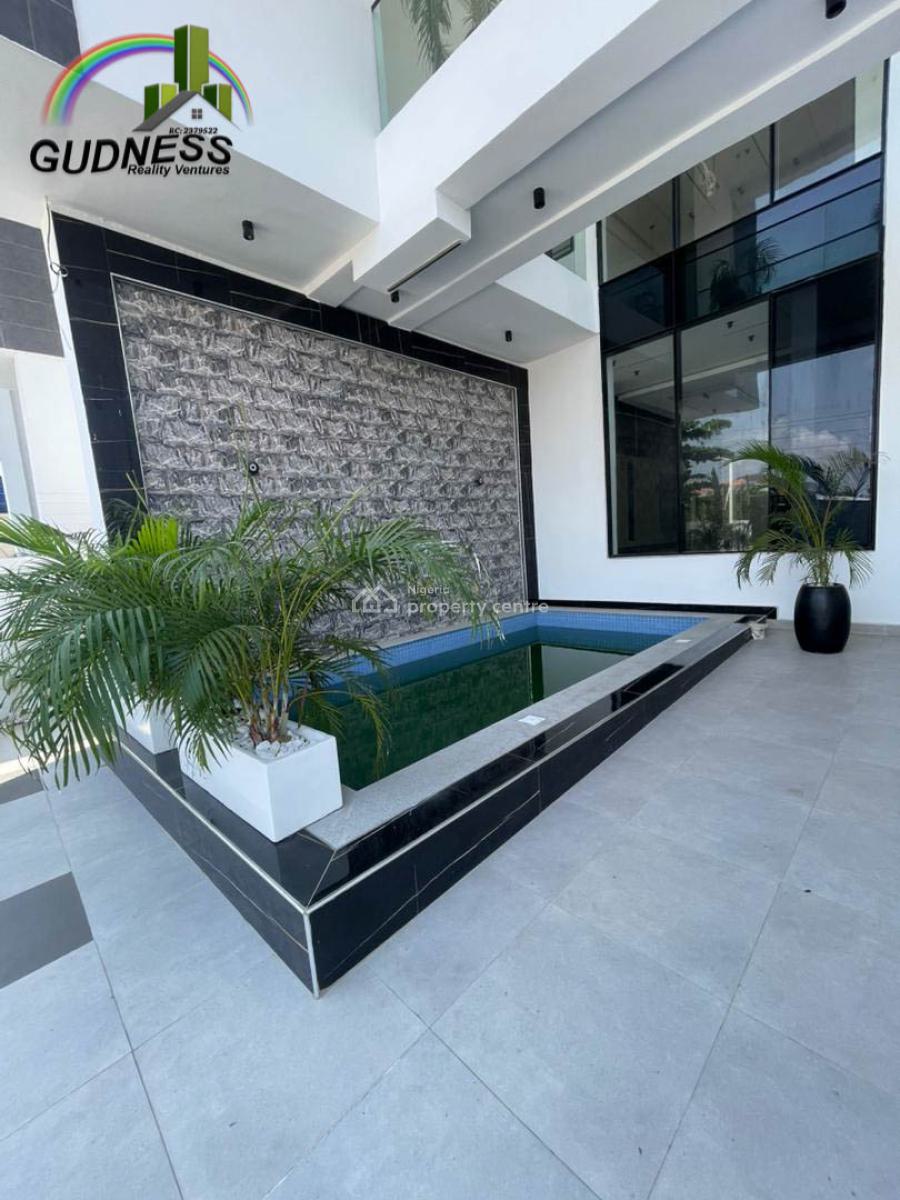 Luxury Automated 5 Bedroom Semi Detached Duplex with Bq, Lekki, Lagos, Flat / Apartment for Sale