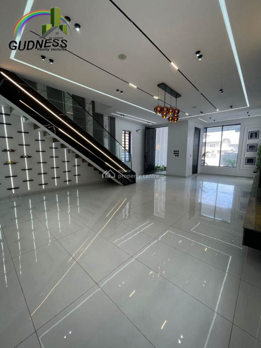 Luxury Automated 5 Bedroom Semi Detached Duplex with Bq, Lekki, Lagos, Flat / Apartment for Sale