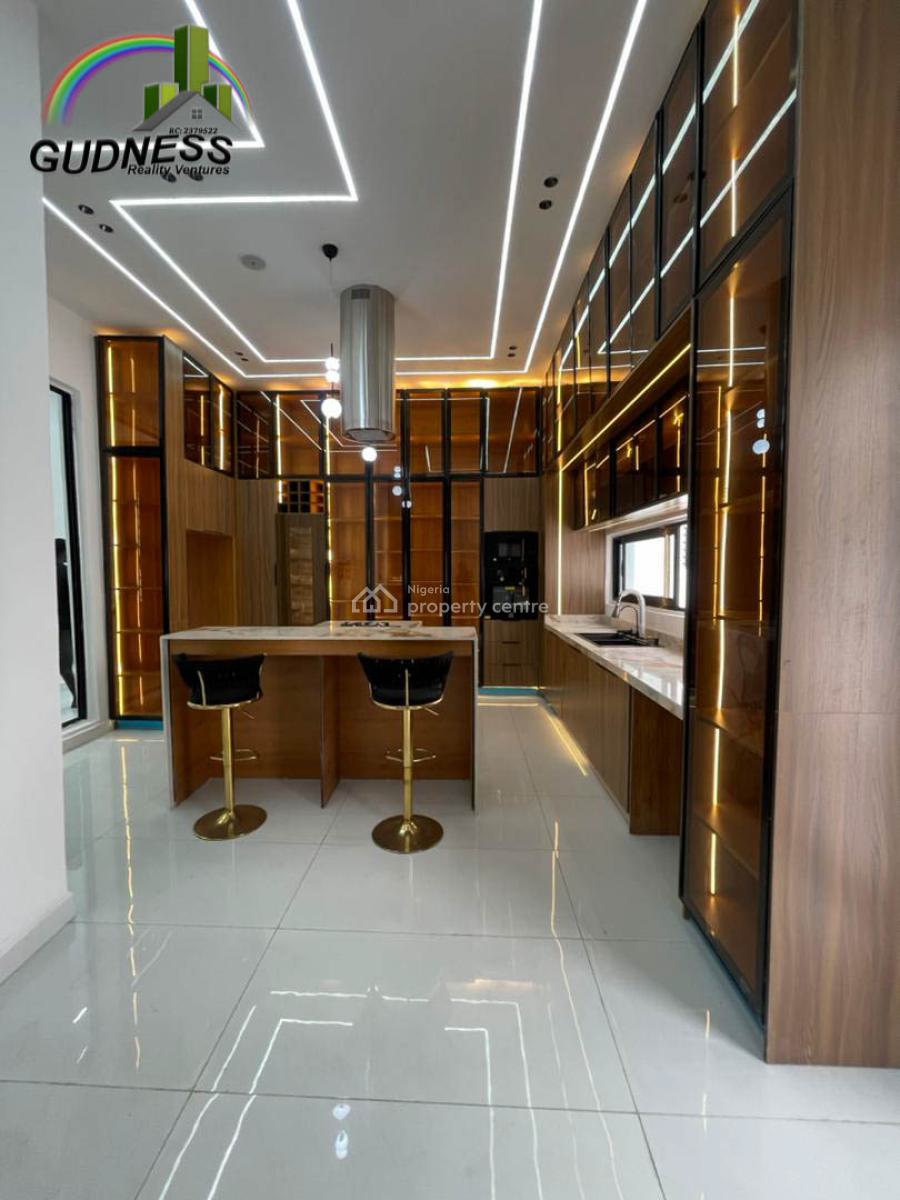 Luxury Automated 5 Bedroom Semi Detached Duplex with Bq, Lekki, Lagos, Flat / Apartment for Sale