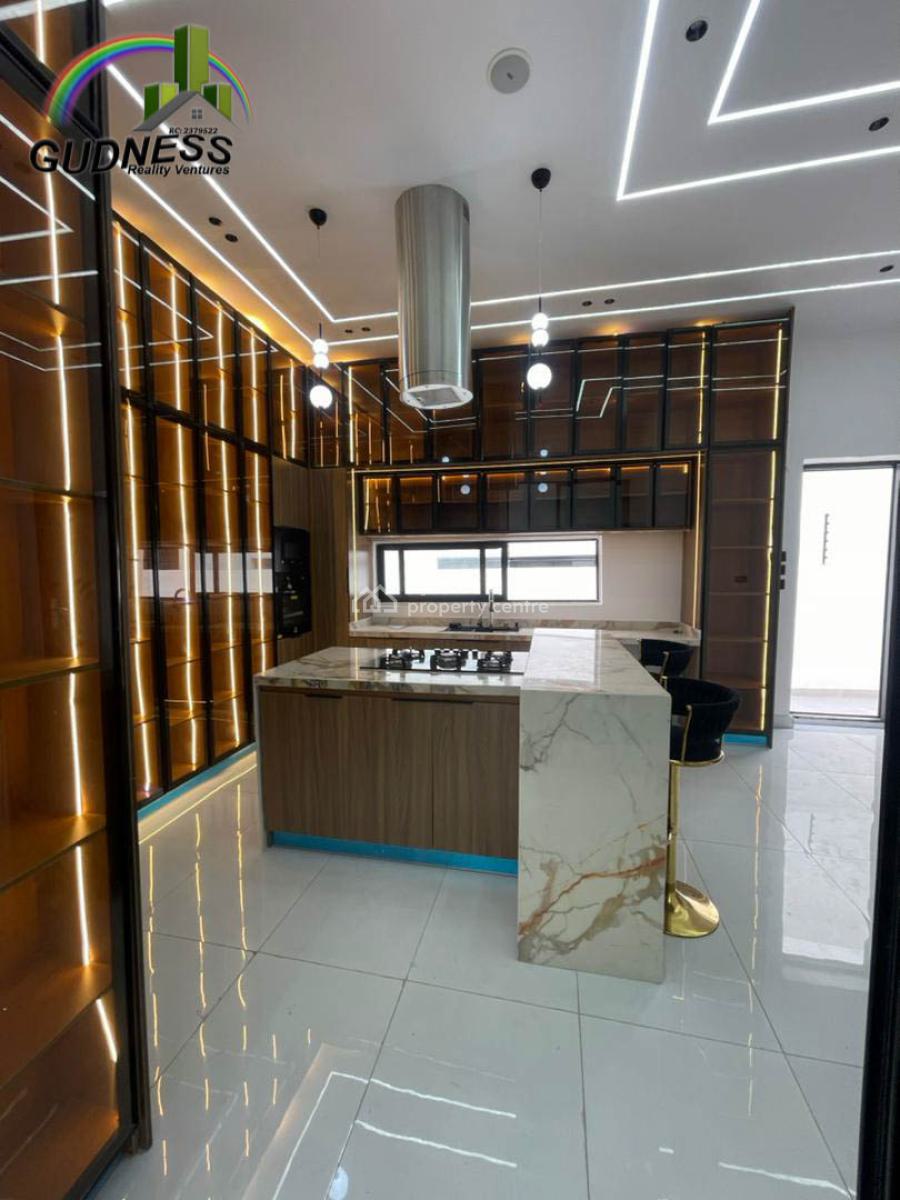 Luxury Automated 5 Bedroom Semi Detached Duplex with Bq, Lekki, Lagos, Flat / Apartment for Sale