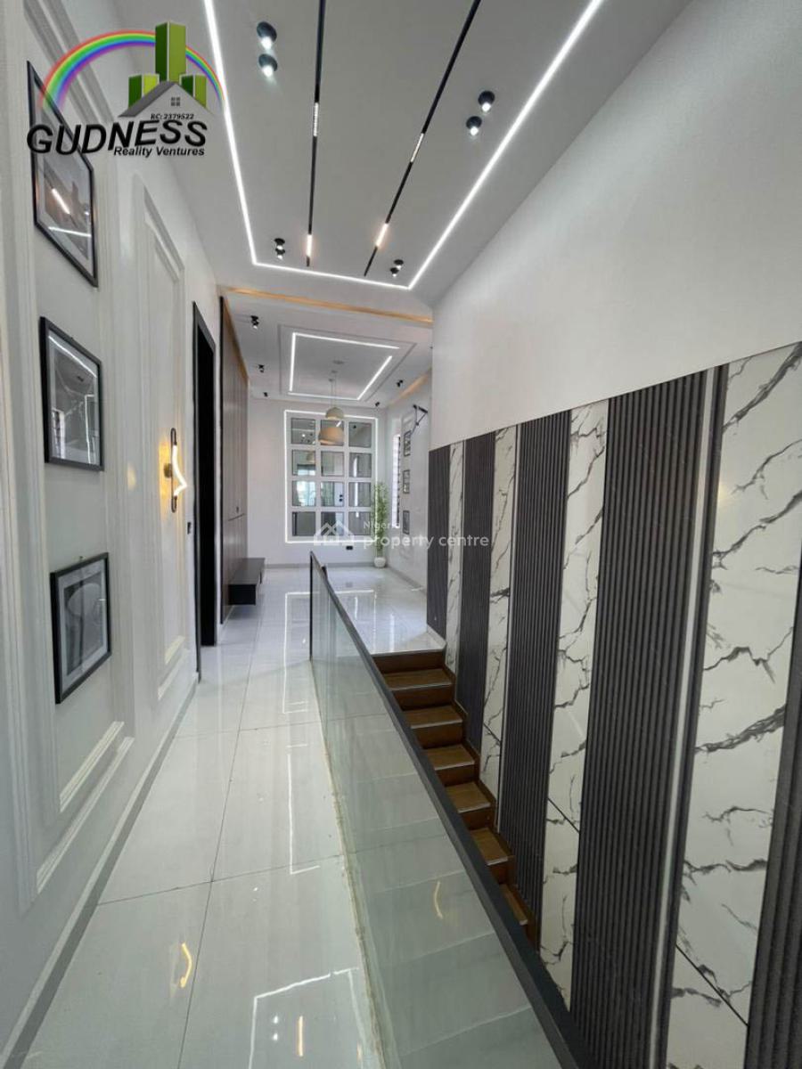 Luxury Automated 5 Bedroom Semi Detached Duplex with Bq, Lekki, Lagos, Flat / Apartment for Sale