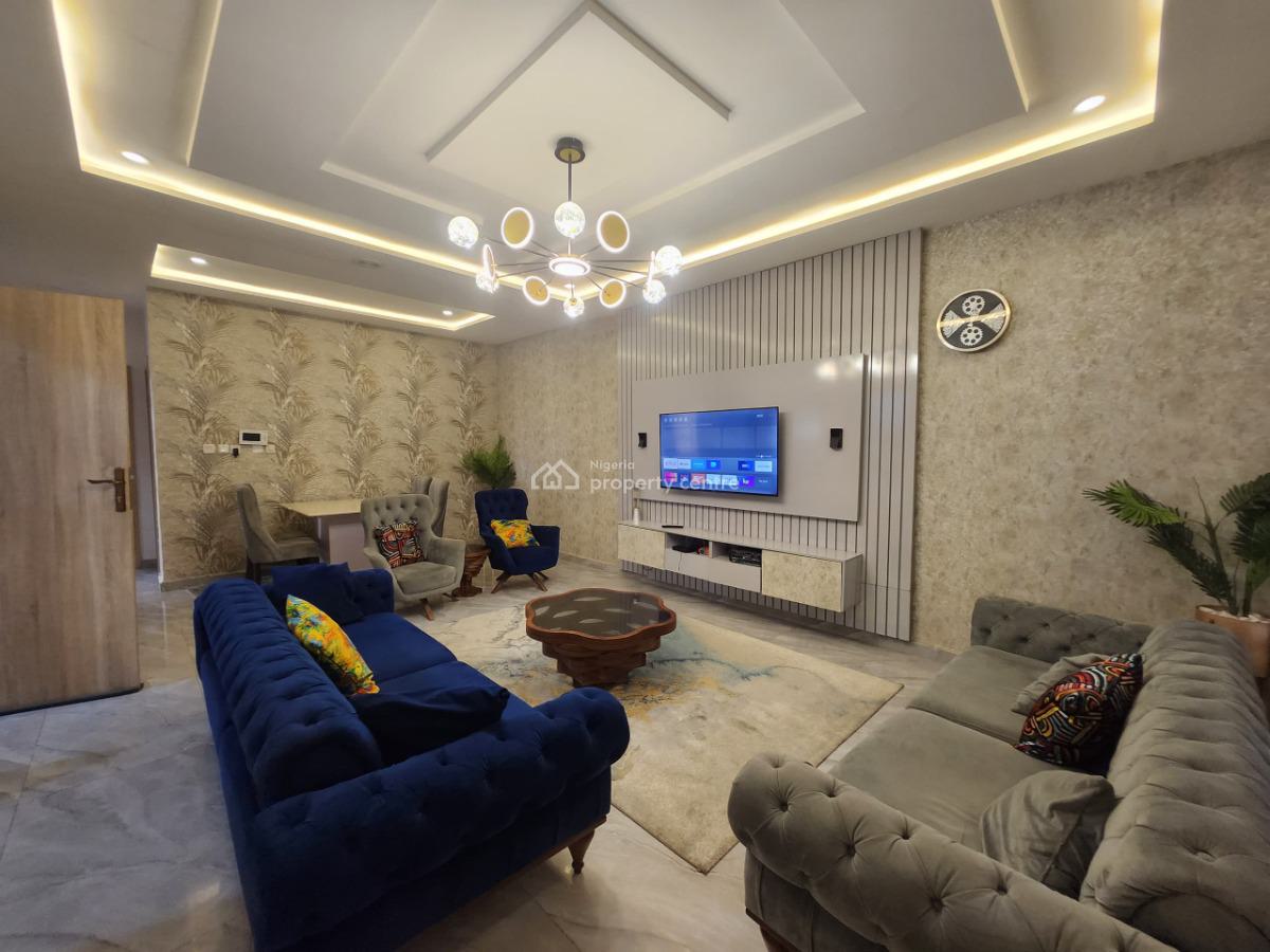 Furnished and Serviced 2 Bedrooms Penthouse, Ikate Elegushi, Lekki, Lagos, House for Rent