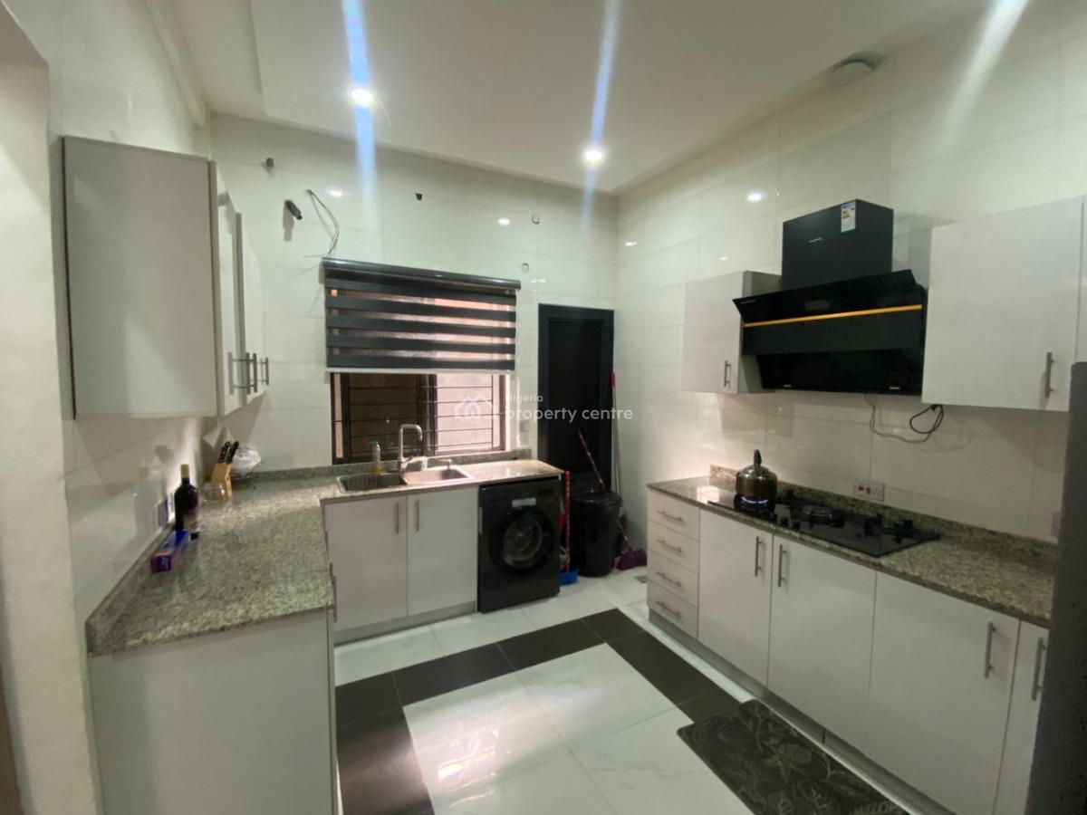 Spacious 3-bedroom Terrace Apartment with a Room Service Quarters  Loc, Lekki-right By Updc Estate (via Elf Bus Stop), Lekki, Lagos, Terraced Duplex for Rent