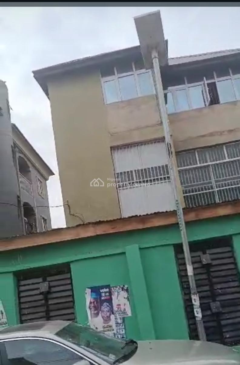 Two Story Building Open Plan with 4 Shops, Ikeja, Lagos, Commercial Property for Sale