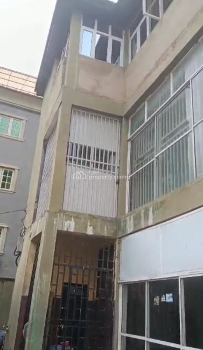 Two Story Building Open Plan with 4 Shops, Ikeja, Lagos, Commercial Property for Sale