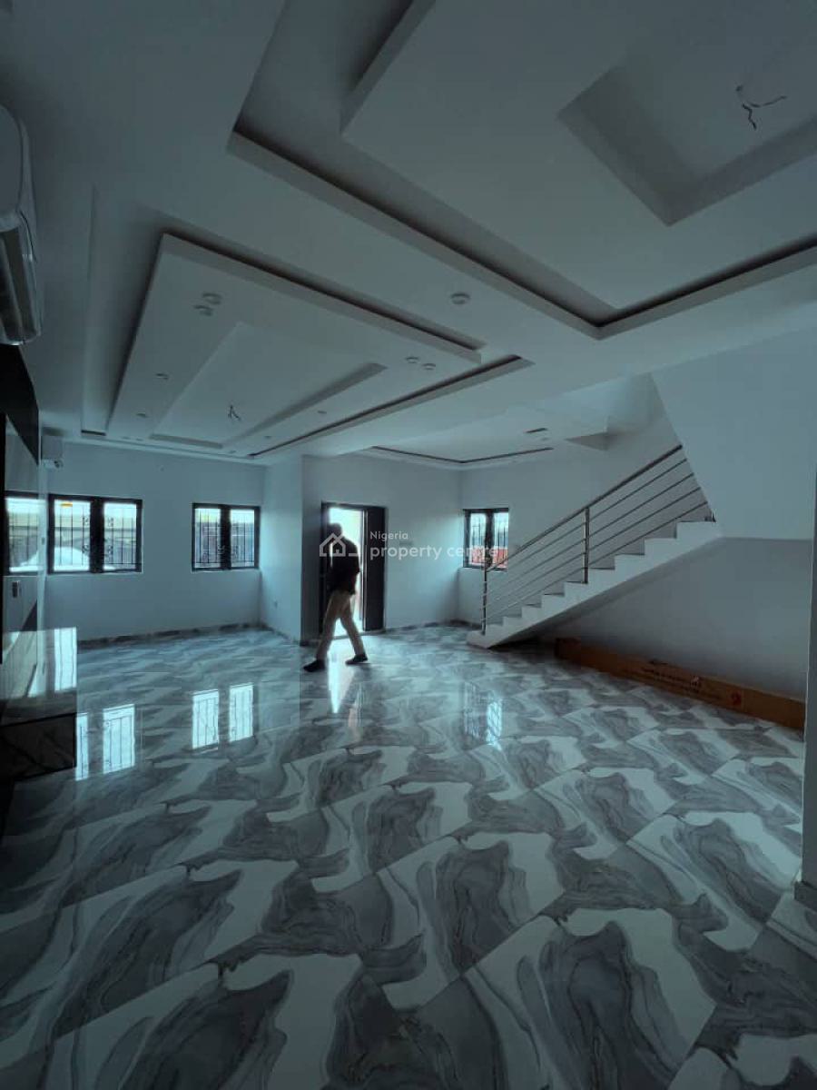 4bed Fully Detached Duplex with Fully Furnished Kitchen with 6 Air Con, Shagari Estate, Ipaja(30 Mins Drive to The Airport), Ipaja, Lagos, Detached Duplex for Sale