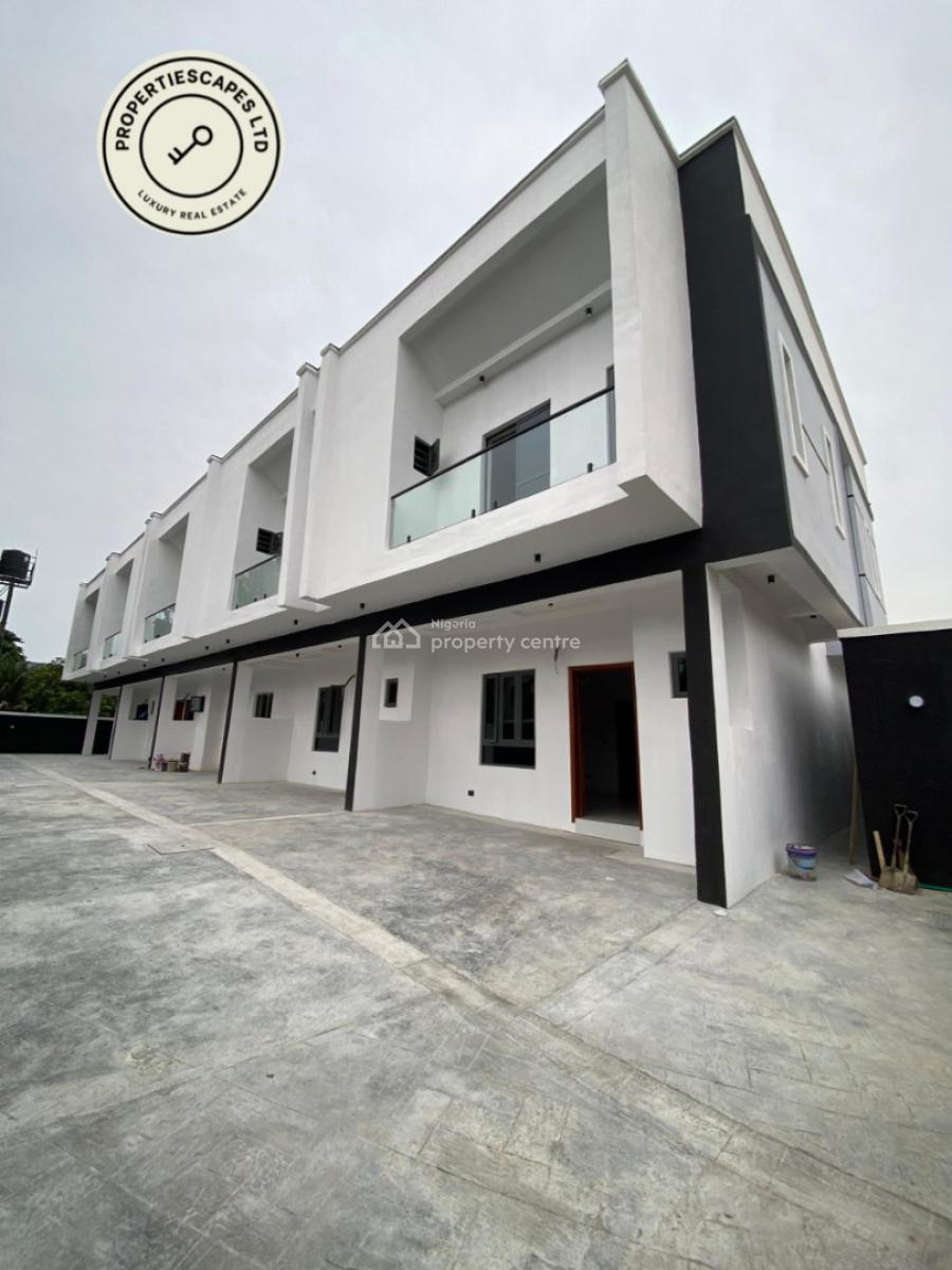 High End 3 Bedroom Terrace Duplex, Sangotedo, Ajah, Lagos, Terraced Duplex for Sale