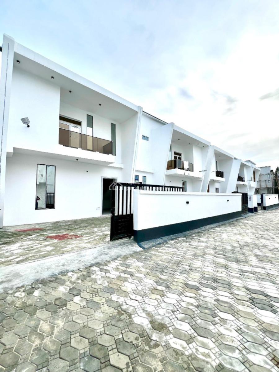 4 Bedroom Semi Detached Duplex with Bq, Ikota, Lekki, Lagos, Detached Duplex for Sale