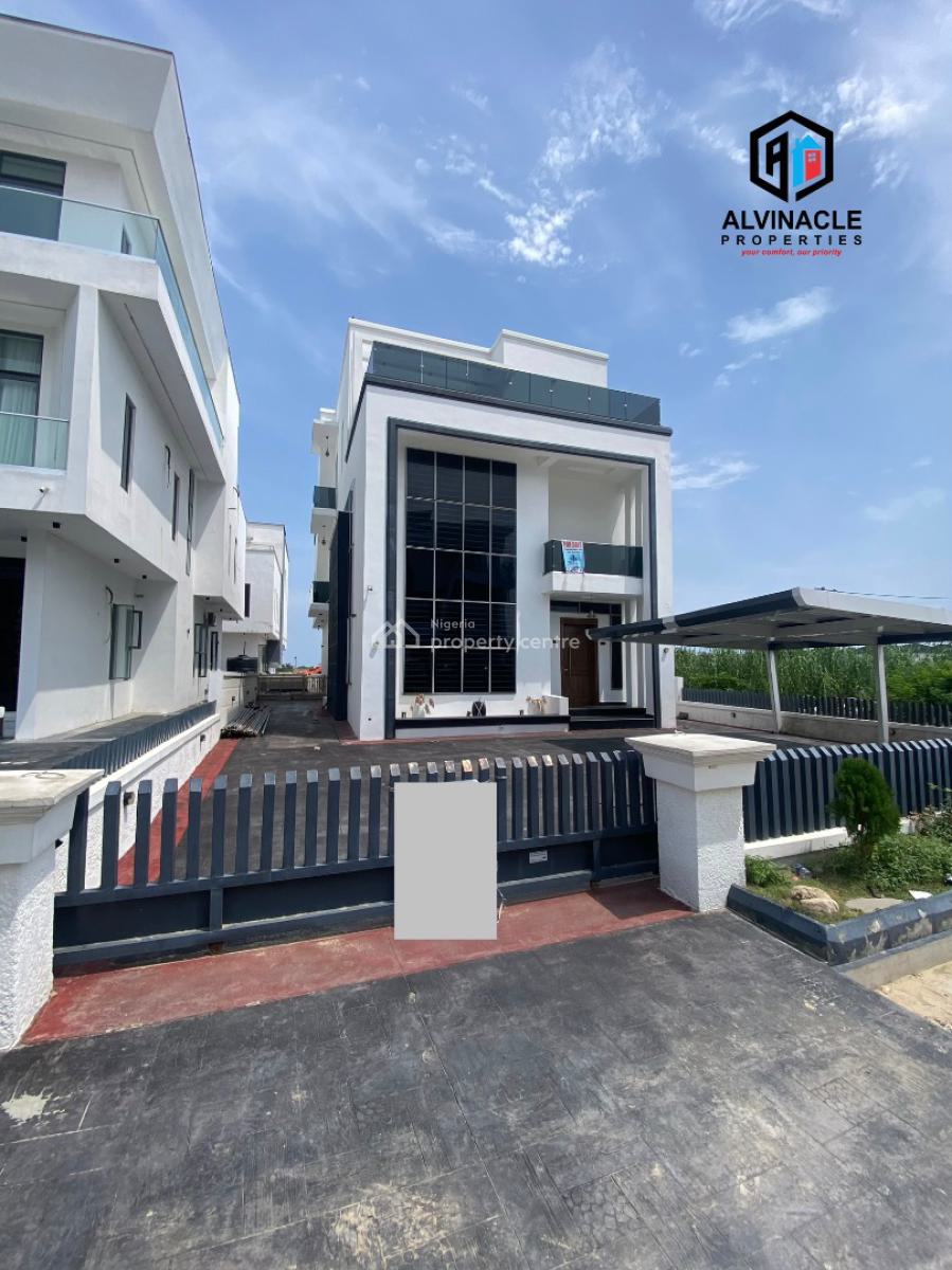 Well Fitted 5 Bed Duplex with 1bq, Megamound, Ikota, Lekki, Lagos, Detached Duplex for Sale