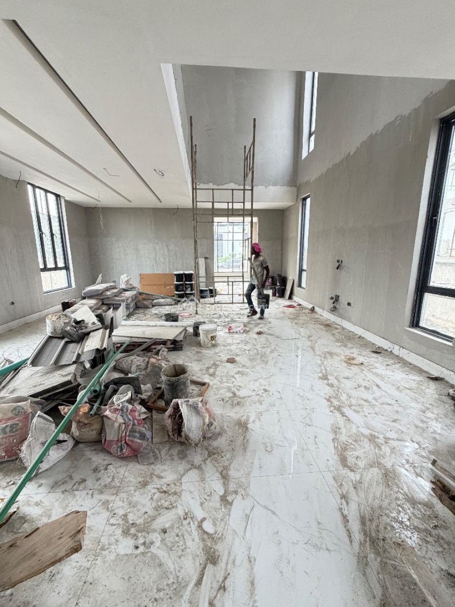 Spacious 5bedroom Fully Detached House with Bq and Pool, Royal Garden, Ajah, Lagos, Detached Duplex for Sale