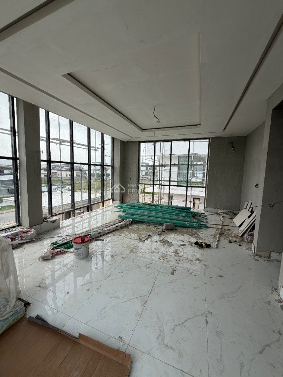 Spacious 5bedroom Fully Detached House with Bq and Pool, Royal Garden, Ajah, Lagos, Detached Duplex for Sale