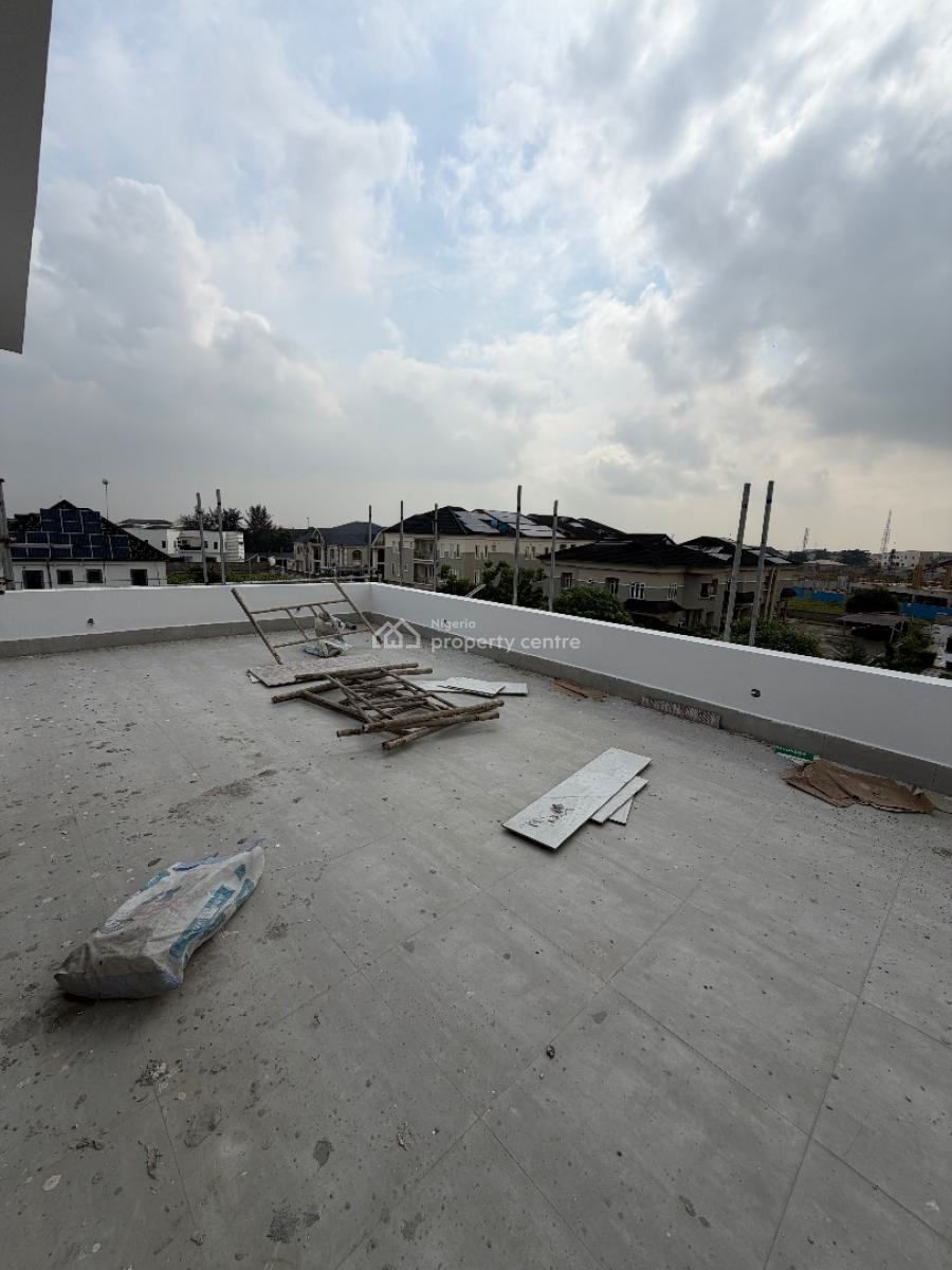 Spacious 5bedroom Fully Detached House with Bq and Pool, Royal Garden, Ajah, Lagos, Detached Duplex for Sale